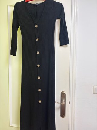 Vestido Bershka Negro Talla XS