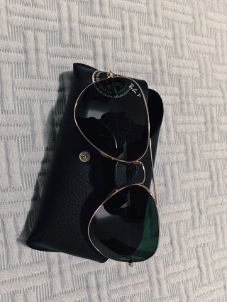 Gafas de Sol Ray-Ban Aviator Doradas