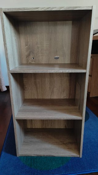 Mobiletto in legno 3 ripiani