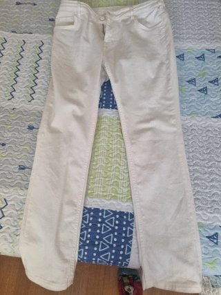 Pantalón de mujer blanco