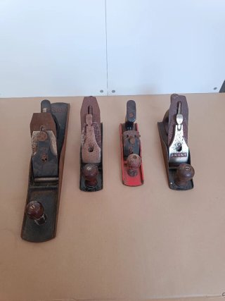Lote 4 Cepillos Carpintero para Restaurar