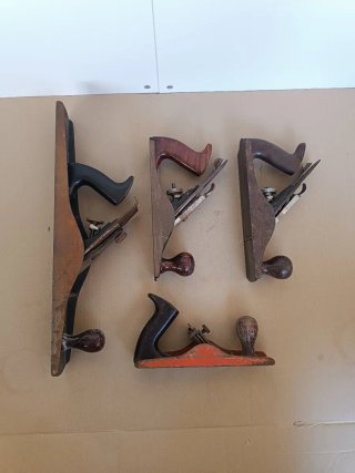 Lote 4 Cepillos Carpintero para Restaurar