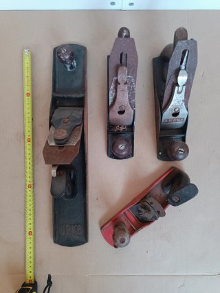 Lote 4 Cepillos Carpintero para Restaurar