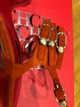 Sandalias Tacón Carolina Herrera (Originales) 37