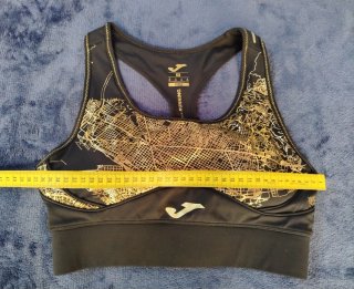Top Deportivo Joma Mujer Negro Talla M