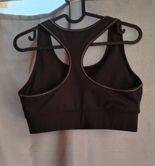 Top Deportivo Joma Mujer Negro Talla M