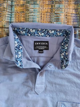 Polo Invidia Uomo Azzurro Tg. M
