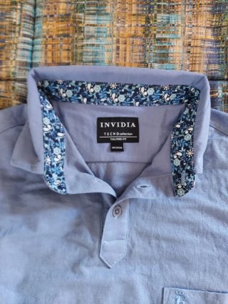 Polo Invidia Uomo Azzurro Tg. M