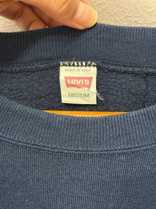 Sudadera Levi's Vintage Azul Marino Talla M