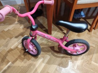 Bicicleta sin pedales Chicco Rosa