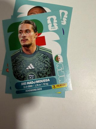 Cromo Mundial 2026 Anis Hadj Moussa Feyenoord