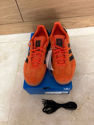 Adidas Gazelle Indoor Naranja/Negro