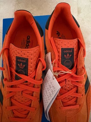 Adidas Gazelle Indoor Naranja/Negro