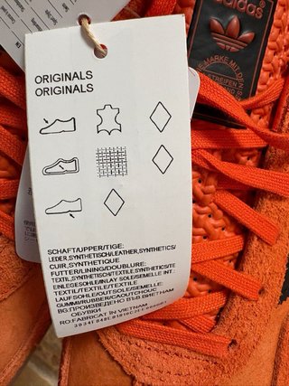 Adidas Gazelle Indoor Naranja/Negro