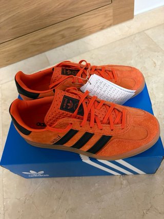 Adidas Gazelle Indoor Naranja/Negro