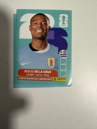 Cromo Mundial 2026 Nicolás De La Cruz