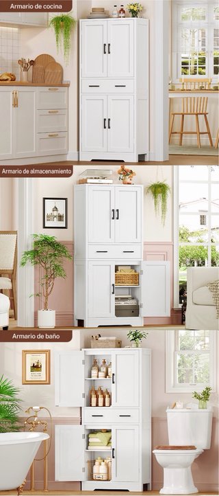 Armario de almacenamiento 148*60*30cm Mueble