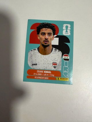 Cromo Mundial 2026 Zidane Iqbal