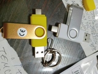 Pendrive 64GB USB y tipo C A ESTRENAR