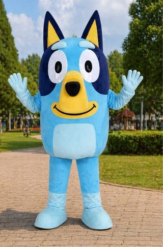 Alquiler Disfraz Bluey Cumpleaños Entrega en Mano