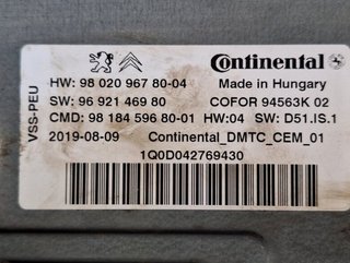 104607 980209678004 centralita start citroen jumpy