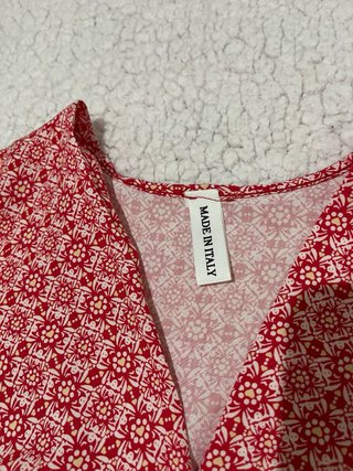 Vestido Verano Made in italy Estampado talla M