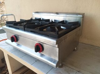 Cocina de gas 2 fuegos