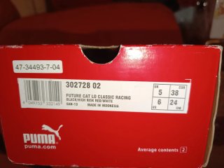Zapatillas piel  PUMA FERRARI  TALLA 38