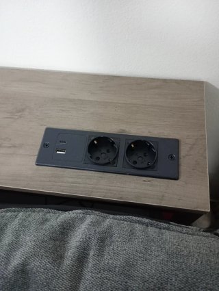 Consola Mueble Auxiliar Madera y metal