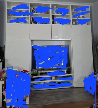 Mueble blanco de madera