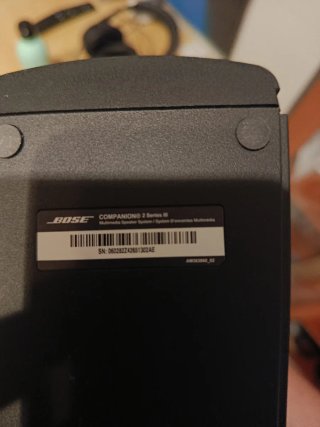 Altavoces Bose Companion 2 Negros