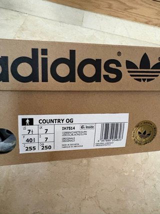 Adidas Country OG Verdes Originales