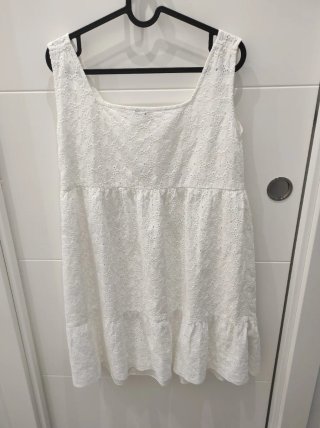 Vestido blanco premamá Alia Talla 36 - 38