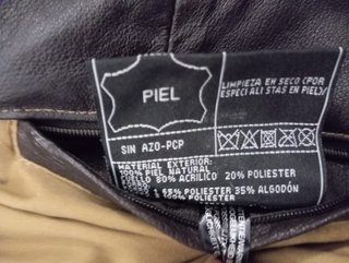 Chaqueta de piel