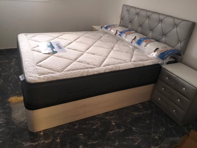 Canapé abatible madera y tela