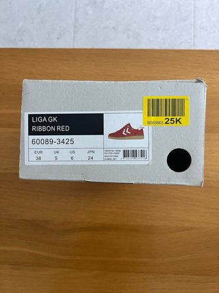 Zapatillas Hummel rojas talla 38