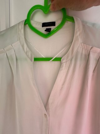 Camisa elegante, tipo camisola T 42 blanca