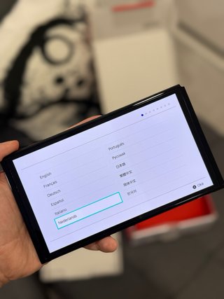 Nintendo Switch OLED Edição Mario Vermelha