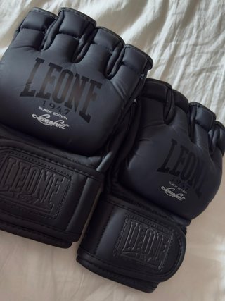 Guantes boxeo, guantilla, espinilleras Leone/Venum