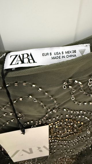 Abito Zara verde