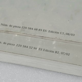 Manuales Mercedes Clase S W220 (Restyling)