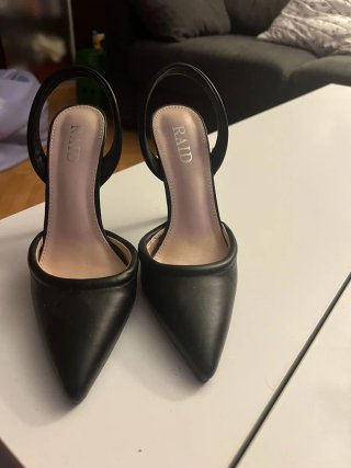 Zapatos de fiesta negros RAID