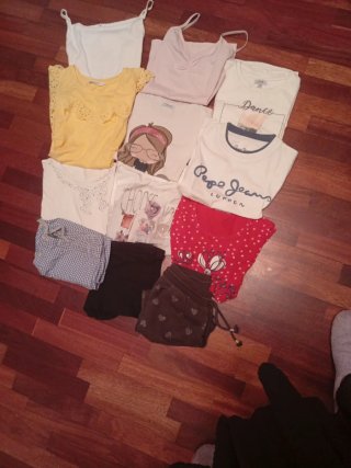 Lote Ropa Niña Tallas Varias, talla 8