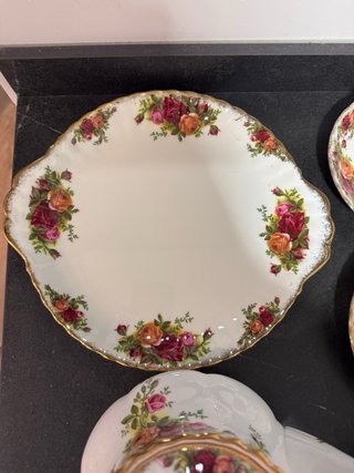 Juego de té Royal Albert Old Country Roses