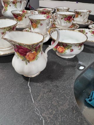 Juego de té Royal Albert Old Country Roses