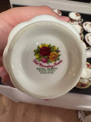 Juego de té Royal Albert Old Country Roses