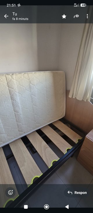 Habitación completa de madera