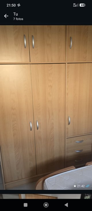 Habitación completa de madera