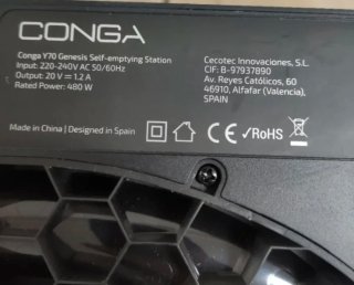 Cecotec Y70 Robot, con base de autovaciado