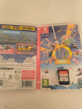 Just Dance 2019 en caja del 2020 Nintendo Switch